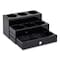 Mind Reader Foundation Collection 9-Compartment Nested Syrup Countertop Bottle Organizer, Black SYRUPH9-BLK - alternate 1